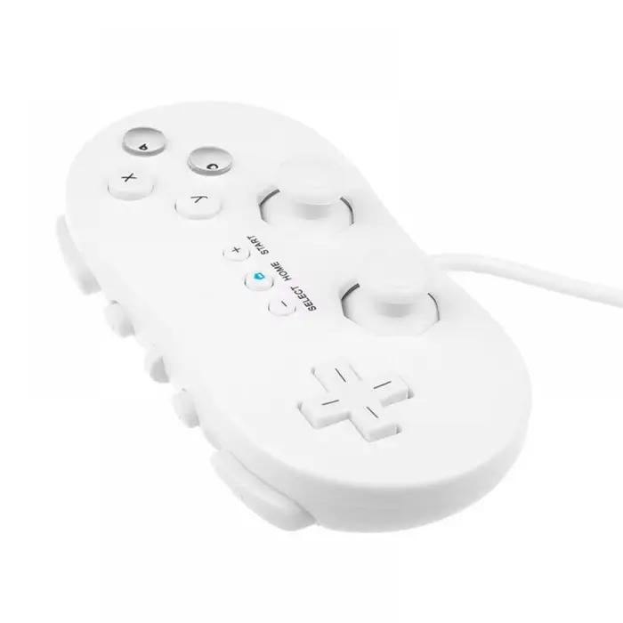 Manette de jeu classique filaire pour télécommande Nintendo Wii/Wii U