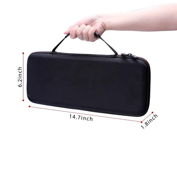 LTGEM – étui rigide noir EVA pour clavier de salon sans fil Logitech K400 Plus