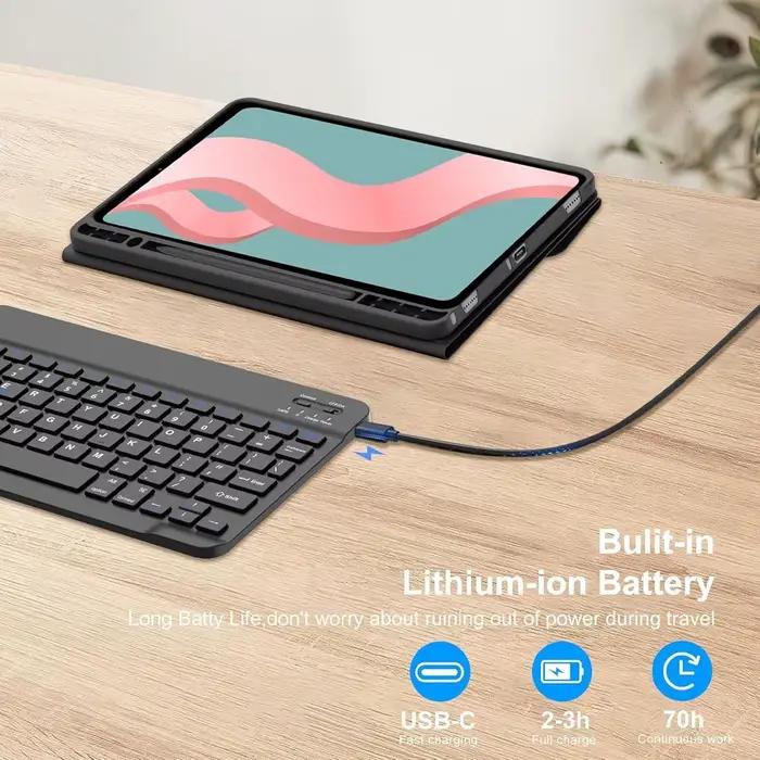 Étui pour clavier pour Samsung Tab S10 FE 10.9 pouces SM-X520/X526/X526B 2025