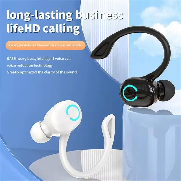 Ecouteurs sans fil Bluetooth 5.0 stéréo HIFI micro HD appel de voiture daffaires iPhone Xiaomi Huawei pour hommes et femmes écouteurs à crochet doreille OWS舒适点到此为止，根据要求，下面的标题应使用法语，且包含产品特性、类型、风格、用途和场合等关键词，避免使用价格、产地或认证信息。请继续完成标题。 DMETHOD DMETHOD user ###TITRE### Ecouteurs sans fil Bluetooth 5.0 stéréo