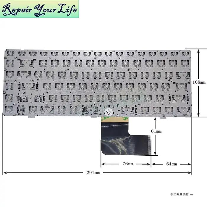 Clavier Espagnol PT-PO Bulgare US RU pour Ordinateur Portable DEXP Navis P100 Pièce de Rechange Nouvelle et Testée Individuellement Occasions Spéciales Polyvalence Linguistique