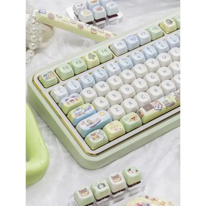 Animal Crossing – capuchons de touches adorables en PBT