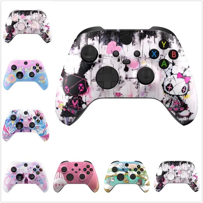 EXtremeRate Coque de boîtier avant à poignée souple au toucher pour contrôleur Xbox Series X/S