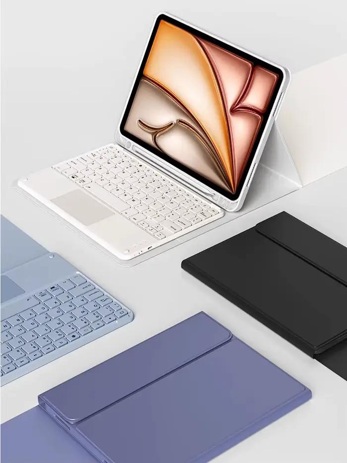 Clavier sans fil et souris Magic pour iPad Pro 13 11, étui M5 M4 2026 M3 Air 13 11 5 4 10.2 9 8 7 Génération, clavier Bluetooth
