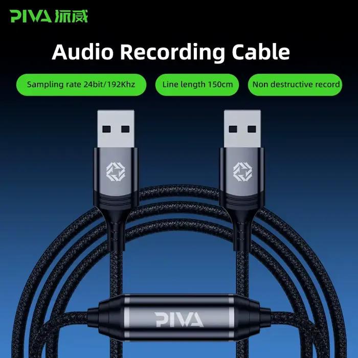 Piva – câble de 150Cm, 24 bits/192Khz