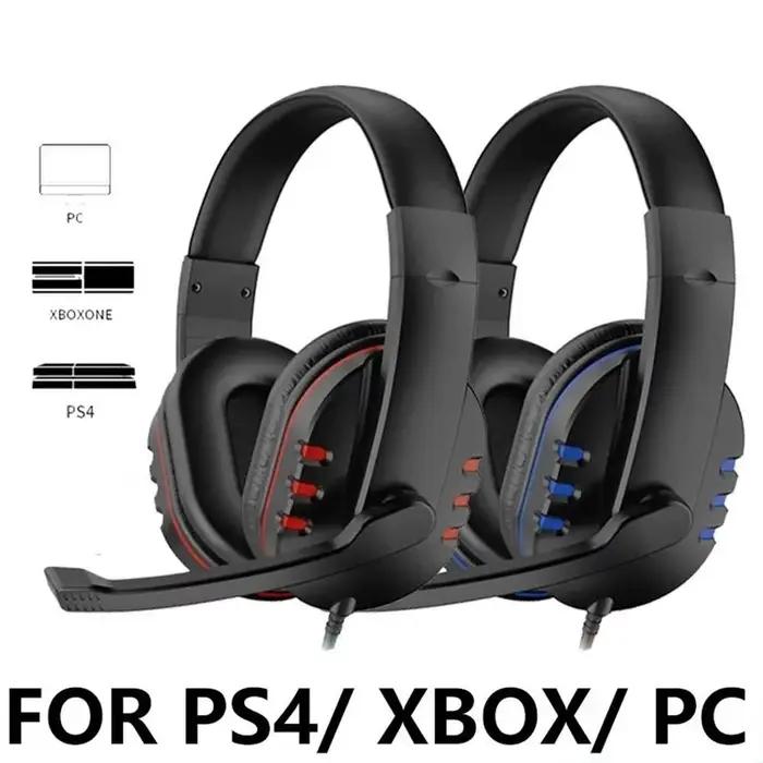 Casque de jeu universel à réduction de bruit avec microphone