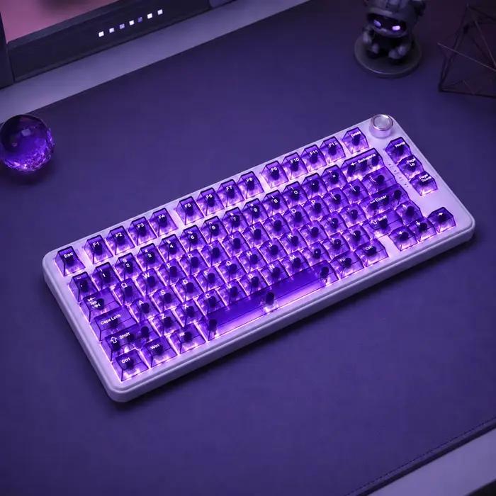 Nouvelles touches transparentes Cherry à axe croisé