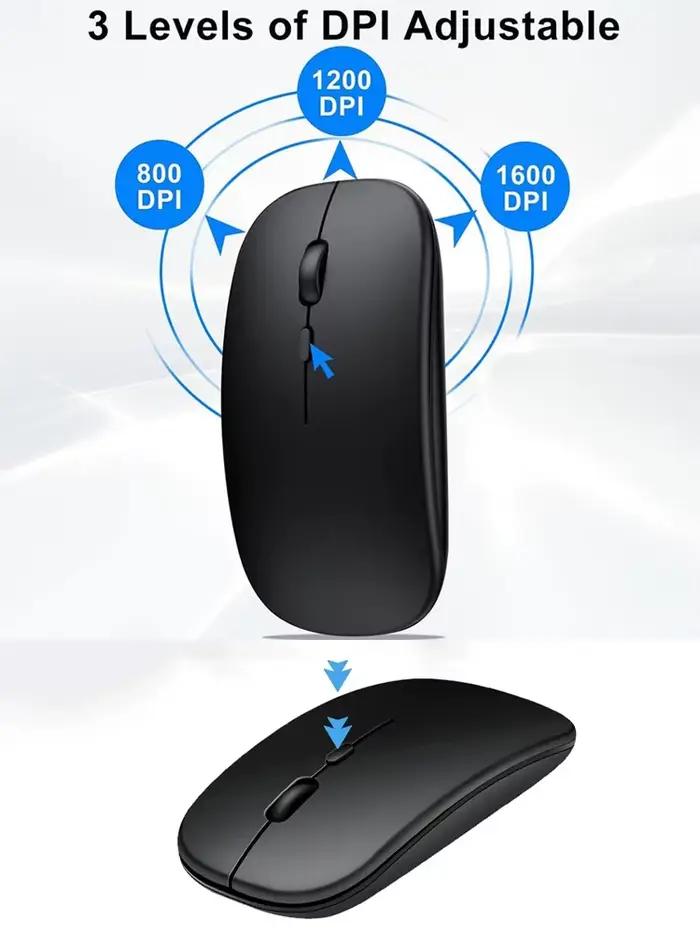 Souris Bluetooth silencieuse Marcaron ordinateur portable