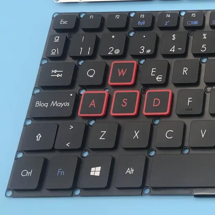 Nouveau clavier latin espagnol pour Acer Predator Helios 300 G3-571 G3-572 G3-573 PH315-51 PH317-51 PH317-52 rétro-éclairé