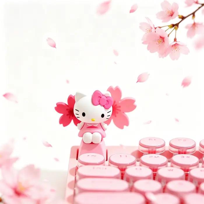 Jolies touches de clavier personnalisées Hello Kitty