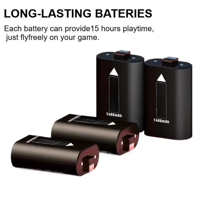 Batterie Li-ion Rechargeable 1400mAh pour Xbox One série X/S