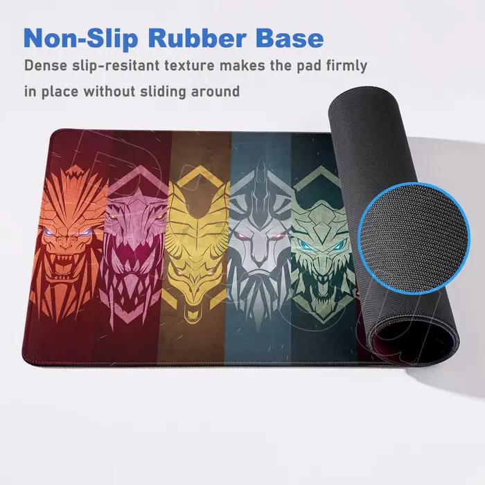 Tapis de souris Monster Hunter Wilds imprimé HD, caoutchouc naturel, bordures résistantes, précision de mouvement, résistance à l'usure, variété de couleurs et tailles pour gamer et collectionneur