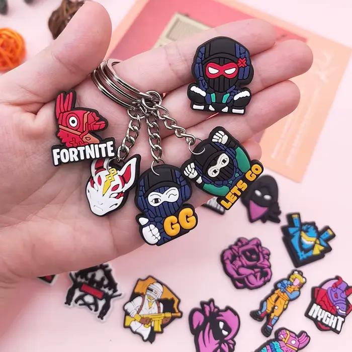 32 pièces Porte-clés Fortnite Anime Kawaii