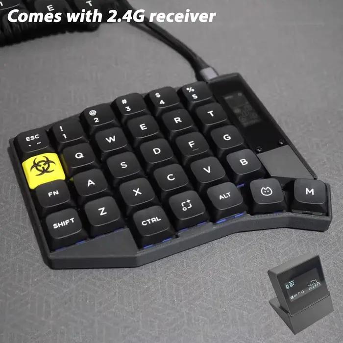 Clavier séparé Sofle, trois modes