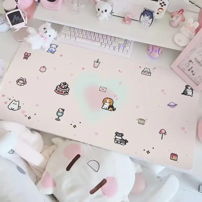 Tapis de souris Kawaii Cartoon