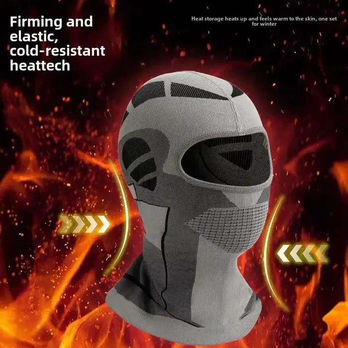 Cagoule Moto masque complet hiver respirant masque de Ski Moto cyclisme vélo écharpe chapeau Casco Moto casque capuche