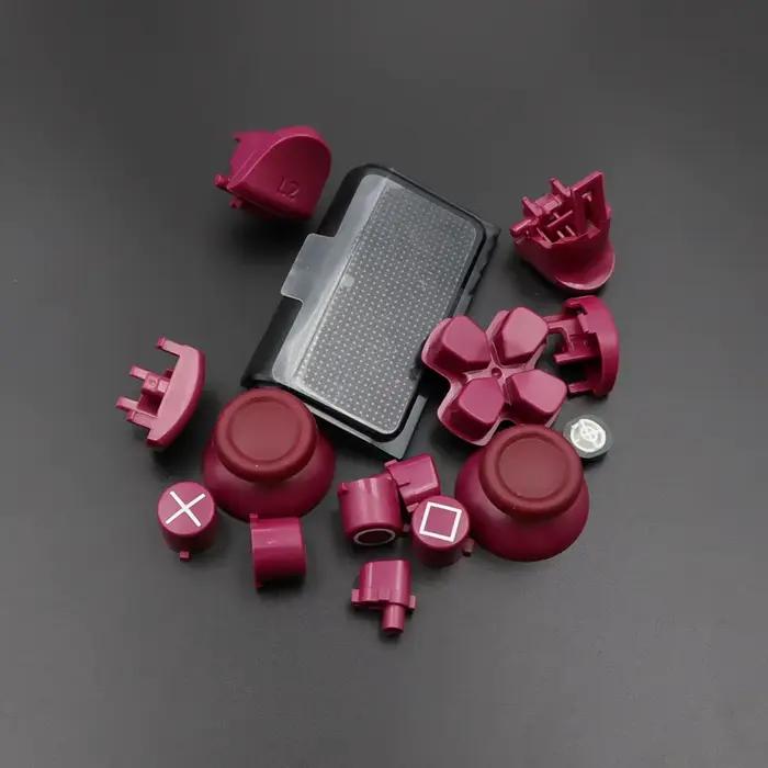 Pour PS4 Pro Slim JDS-040 JDM-040 contrôleur jeu complet boutons manettes capuchon tactile d-pad R1 L1 R2 L2 clé de Direction bouton ABXY