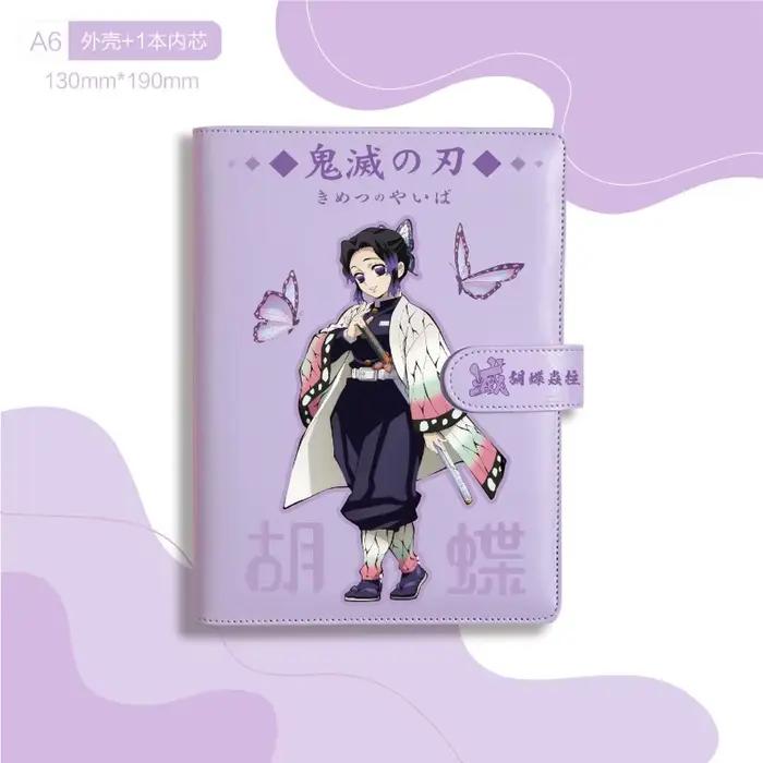 Demon Slayer Nezuko Agatsuma Zenitsu Kamado Tanjiro périphérique nouvelles images d'anime créatives bloc-notes étanche en PU d'apparence