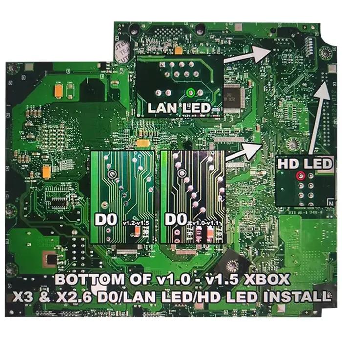 Nouveau ModXo pour adaptateur de Modchip Xbox Original configné PromethOS 1.5.0 cérbios de chargement 2.32udma2 remplacer Openxenium