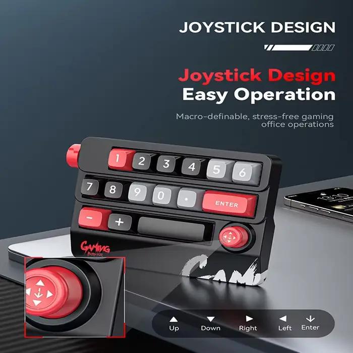 Clavier mécanique à Joystick Portable