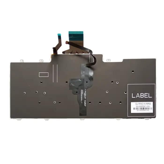 Clavier d'ordinateur portable américain pour DELL Latitude HW 0F2X80 E5450 E5470 E7450 E7470 7490 5480 5488 7480 7490 0WYJFT 000M14 00M14