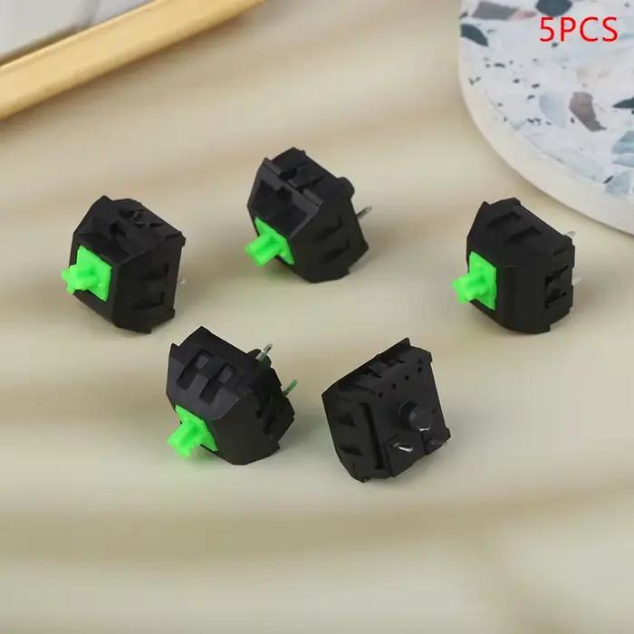 Commutateurs RGB verts pour clavier mécanique de jeu Blackwidow Chroma et autres avec interrupteur Led 4 broches