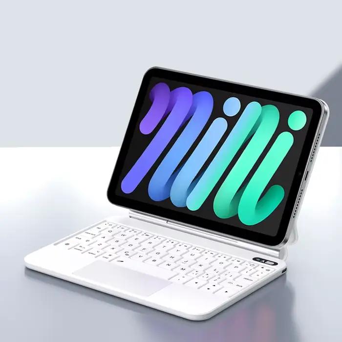 Clavier rétroéclairé Magic Keyboard avec pavé tactile pour iPad Mini 6ème et 7ème génération