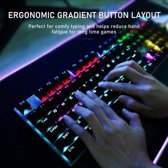 Clavier de jeu mécanique AULA F2058