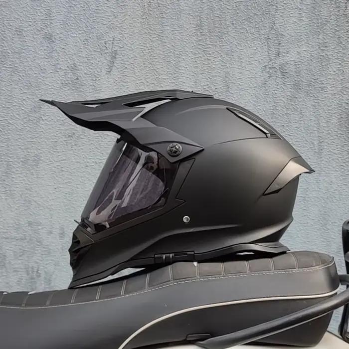 Nouveau casque de moto tout-terrain hommes et femmes casque de motocross intégral kask casque de descente motocross enfant capacete