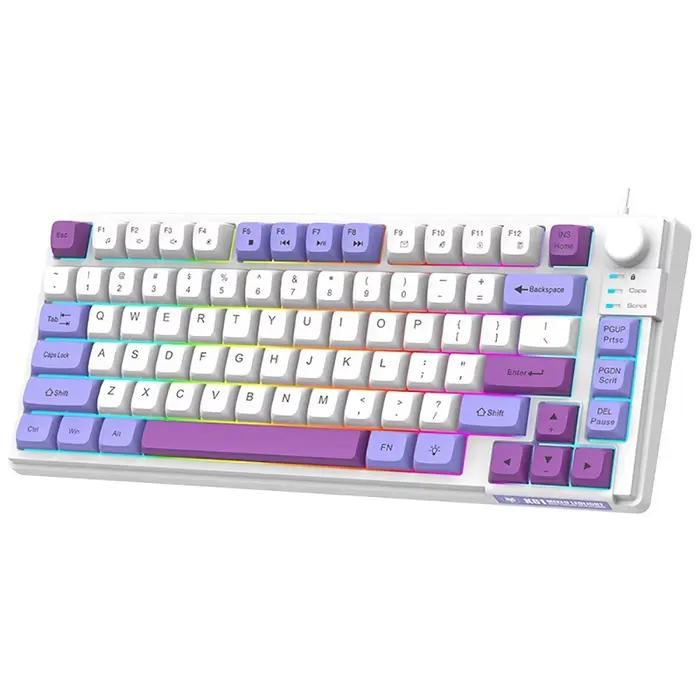 Mini clavier filaire de jeu mécanique mince USB