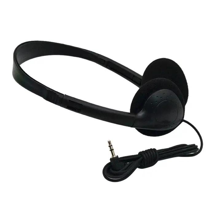 1/5/10 pièces 3.5mm casque de jeu stéréo filaire-réduction du bruit ABS port confortable Portable son clair pour les joueurs