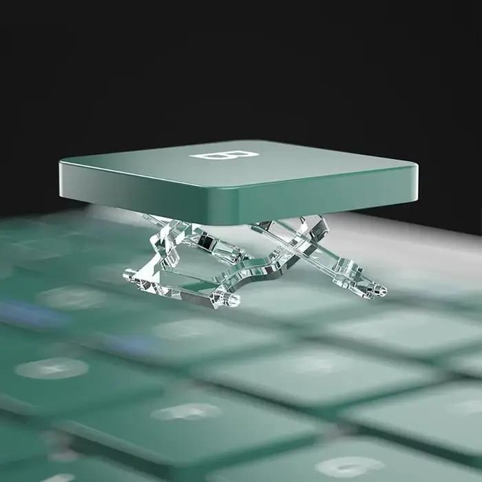 Étui en simili cuir avec clavier pour iPad Air 11 inch résistant aux chocs et anti-poussière pour professionnel et cadeau spécial