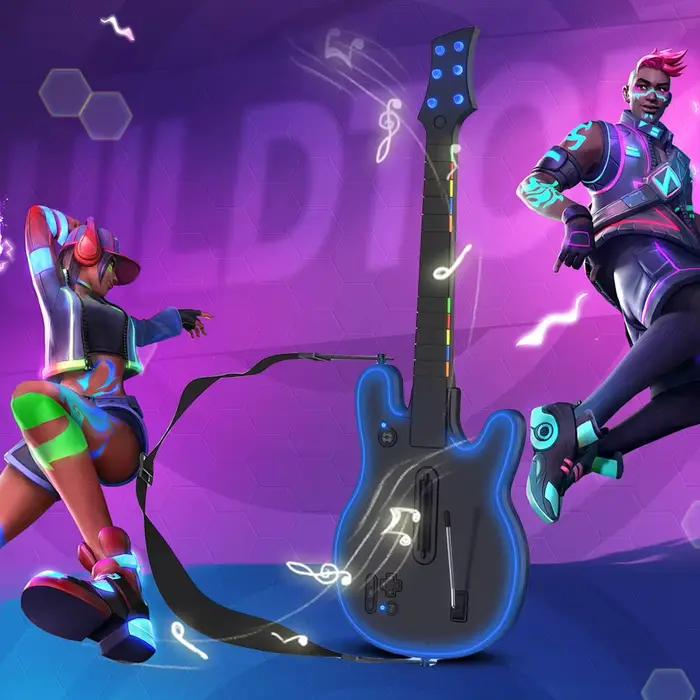 Contrôleur de guitare sans fil pour PS4 PS3 PC Rock Band Guitar Hero mode de jeu musical occasionnels pour adultes adolescents