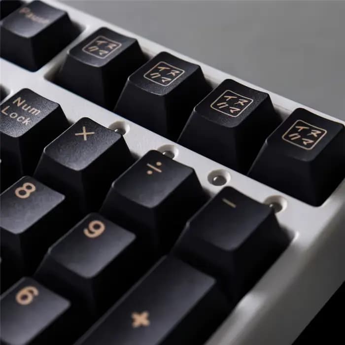 Inukuma Cherry – capuchons de touches de clavier personnalisés, 130/23 touches, PBT, pour clavier mécanique MX Switch, Version JP
