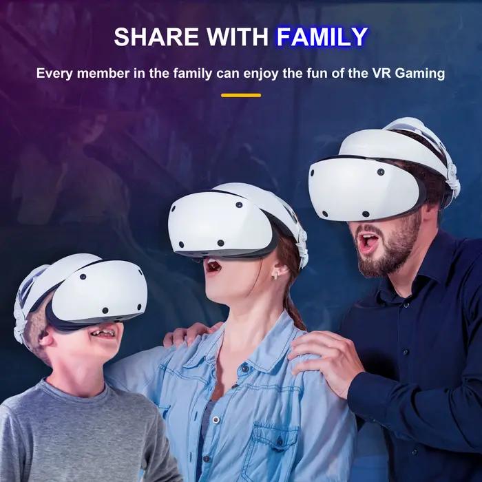 Sangle de tête DEVASO pour PlayStation VR2 support et confort améliorés casque VR compatible avec PS5 VR2 légère à pression réduite ajustement parfait pour jeu intense occasions spéciales