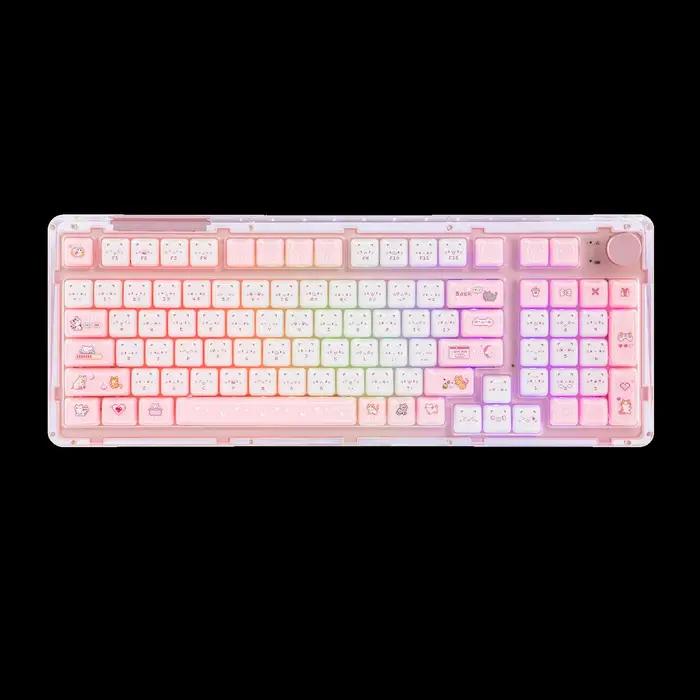 Mewsic Jelly (KiiBOOM) – Ensemble de 122 touches pour clavier de jeu mécanique DIY