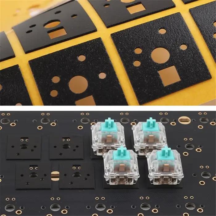 Autocollant pour interrupteur de clavier mécanique