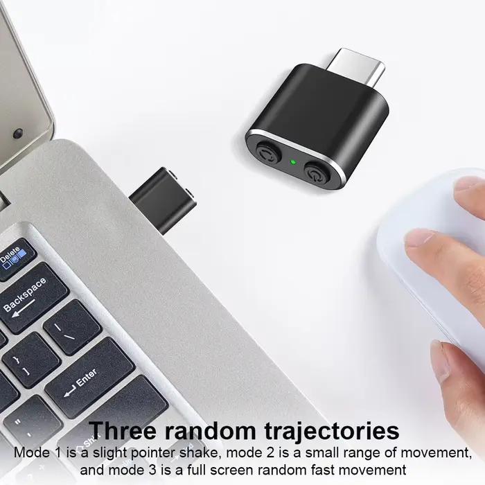 Nouveau simulateur de mouvement de souris USB-C en métal