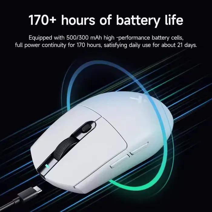 MCHOSE G3 V2 Pro souris de jeu sans fil Tri-mode PAW3395 800mAh charge légère ergonomie Esports