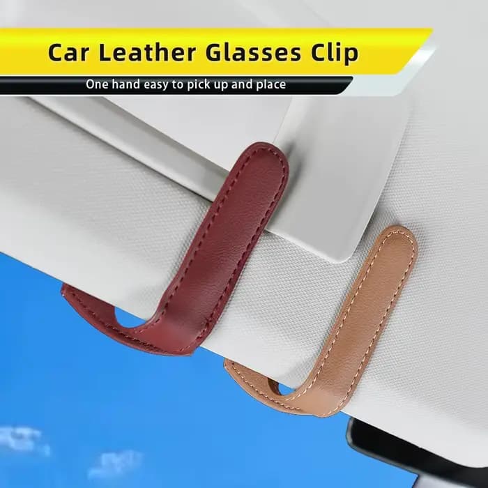 Porte-billet de carte à Clip pour lunettes de soleil de voiture