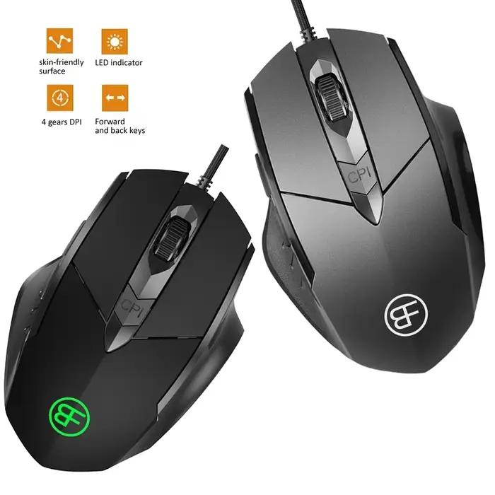 Souris filaire ergonomique