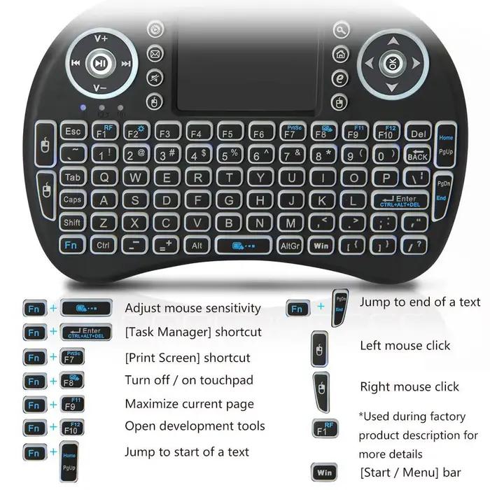 Mini clavier sans fil rétro4.2