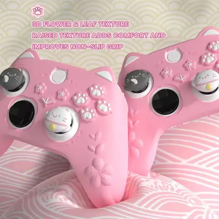 Étui de protection en silicone mignon PlayVital pour manette Xbox Series X/S