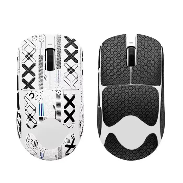 Autocollants latéraux antidérapants pour souris de jeu DIY