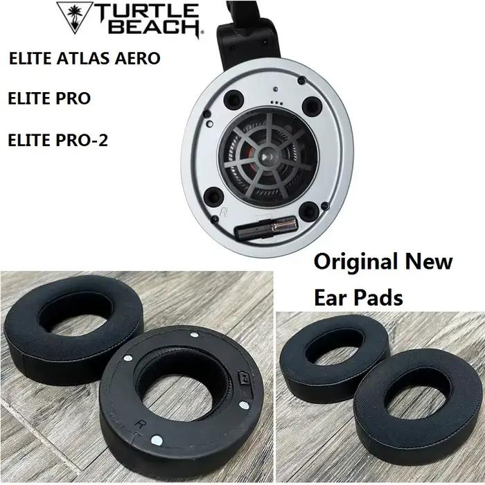 Coussinets d'oreille originaux pour Turtle Beach ELITE PRO/PRO-2/ATLAS AERO