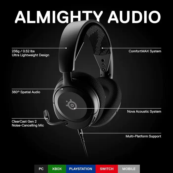 Arctis Nova 1 casque de jeu Signature