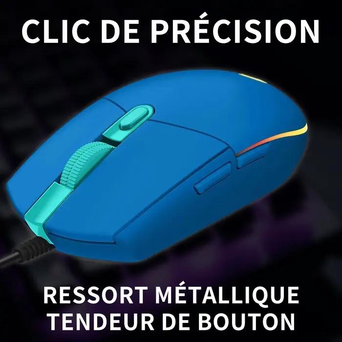 Logitech G203 : Du jeu au travail, une souris fait tout
