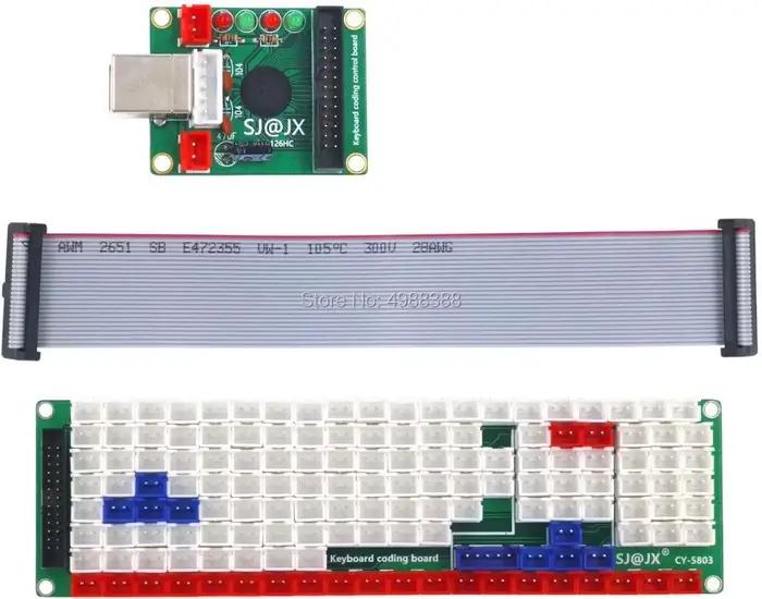 Développement clavier encodeur contrôleur de jeu de société bricolage LED