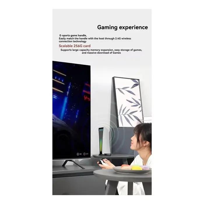 Meilleur choix Kit de contrôleur de jeu sans fil 2 joueurs Console de jeu portable