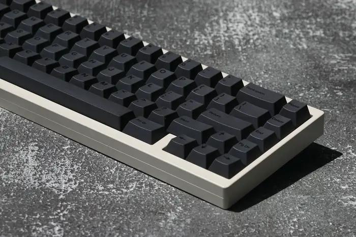 Keycaps PBT Keebox Shenpo Noir sur Noir BOB pour Clavier Mécanique Personnalisé Occasions Spéciales